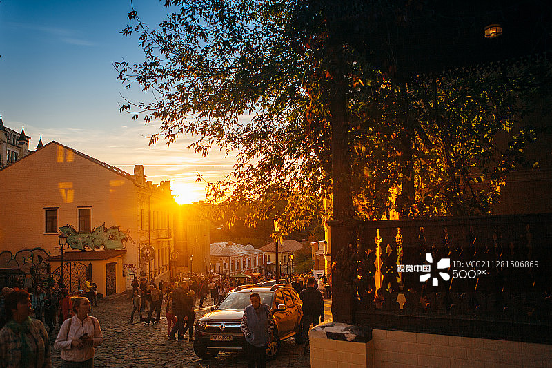 基辅的日落图片素材