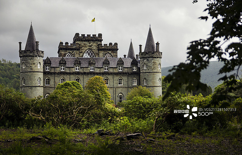 梦幻般的因弗拉里城堡图片素材