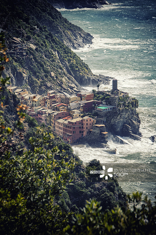 暴风雨中的韦尔纳扎图片素材