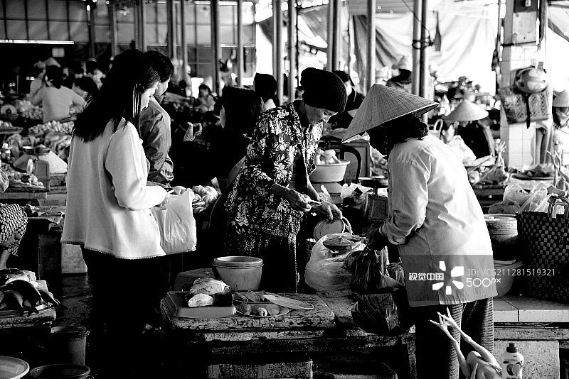 会安鱼市图片素材