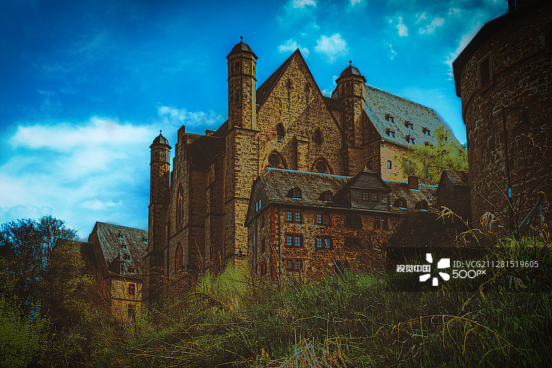 马尔堡城堡（诠释）图片素材