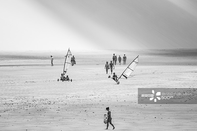 风帆冲浪：巴西杰里科科拉图片素材