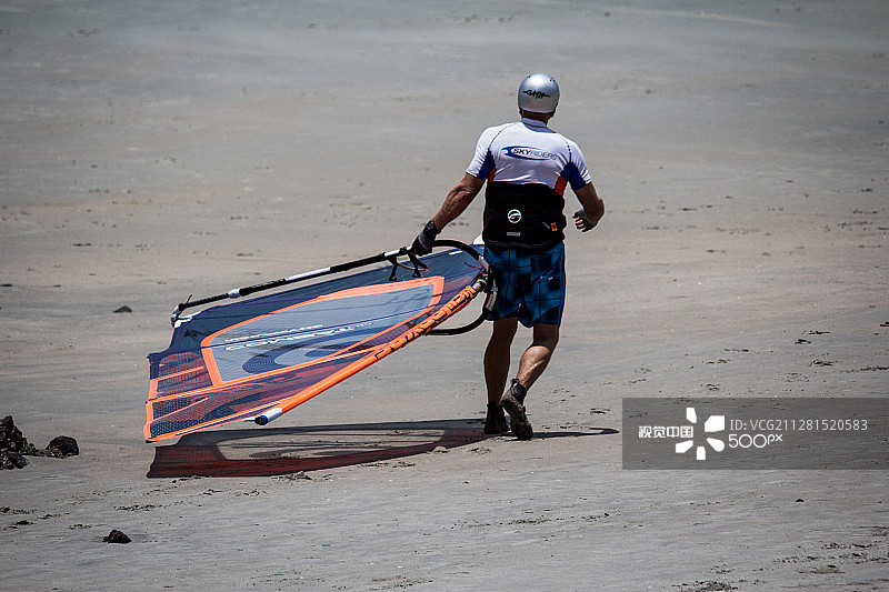 风帆冲浪：巴西杰里科科拉图片素材