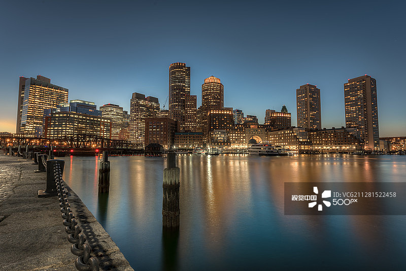 波士顿港图片素材
