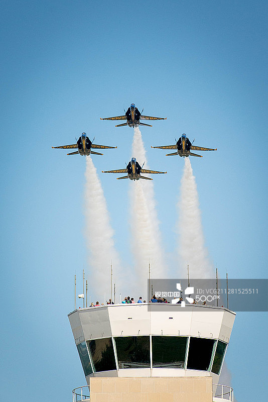 蓝色天使图片素材