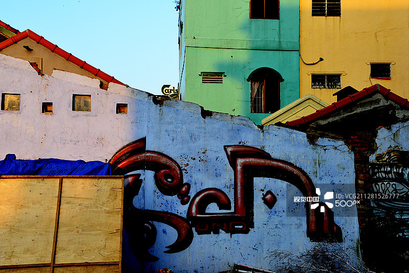 越南顺化街头艺术图片素材