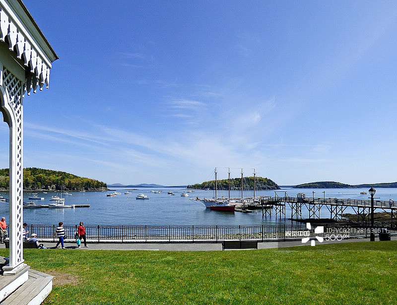 缅因州巴尔港4图片素材