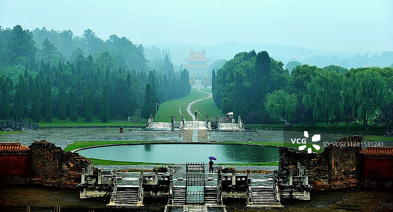卜烟雨☔️明显陵图片素材