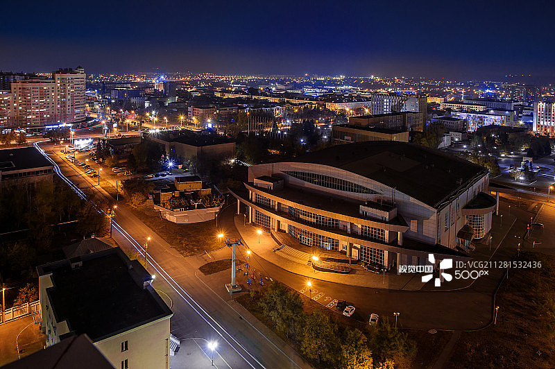 奔萨屋顶风景4图片素材