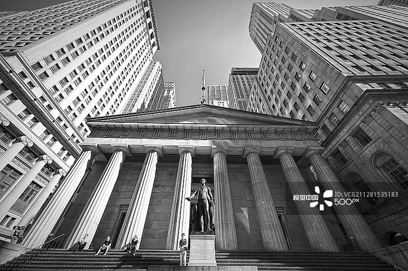 纽约华尔街图片素材