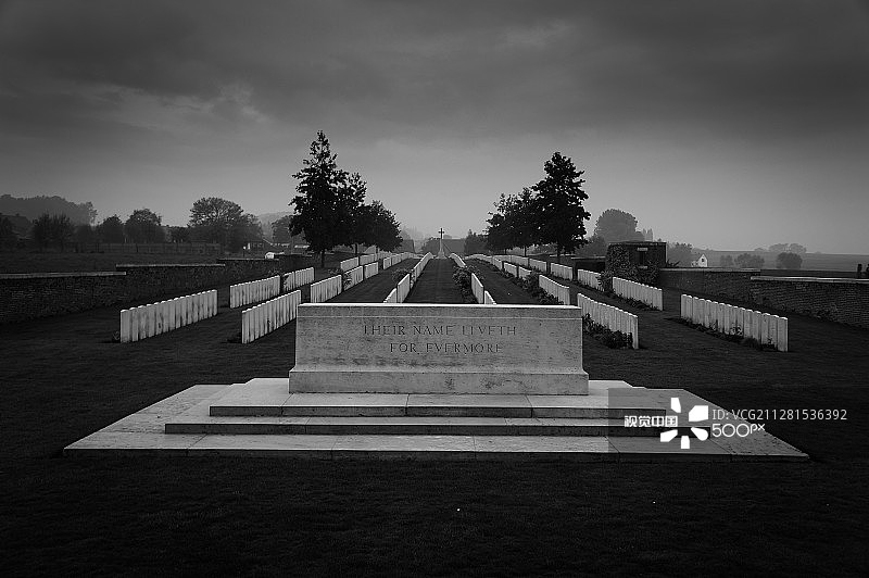 比利时联邦一战公墓图片素材