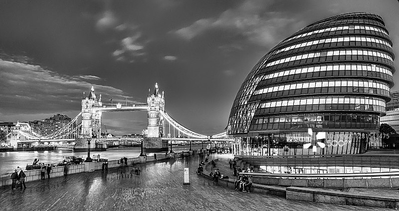 伦敦市政厅图片素材