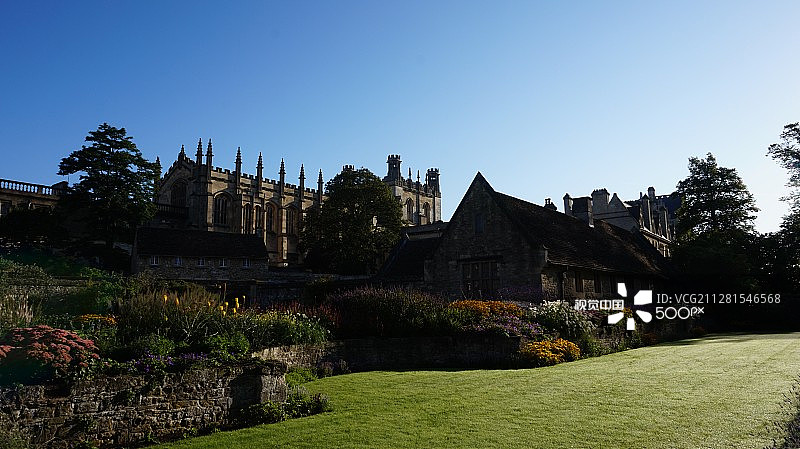 基督教堂花园图片素材