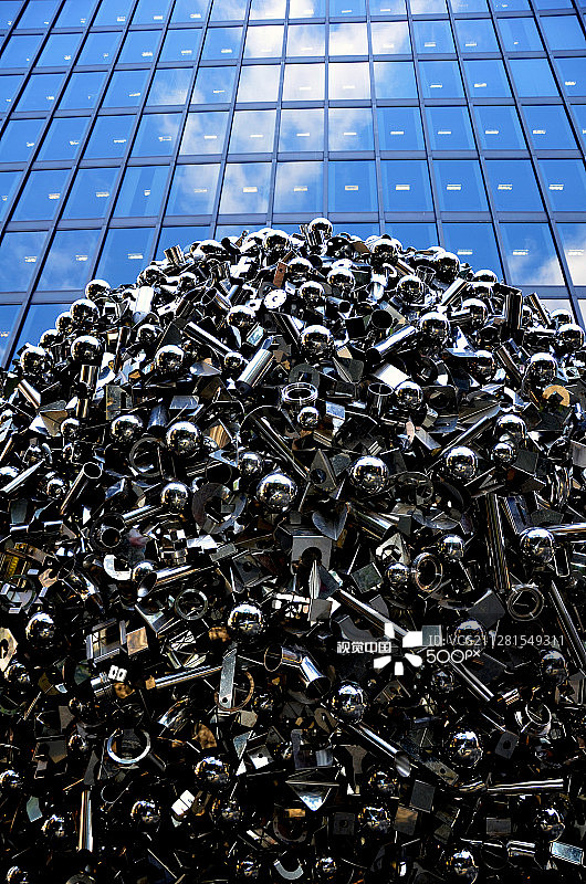 金属和反光窗户图片素材