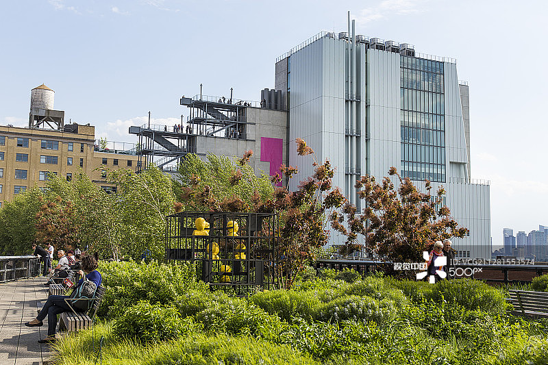 惠特尼美国艺术博物馆，拍摄于2015年5月22日图片素材