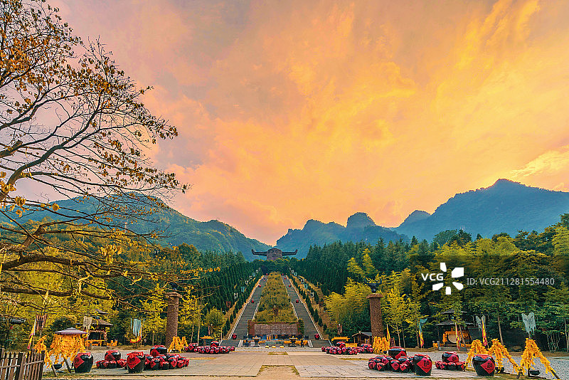 神农架神农坛风光图片素材