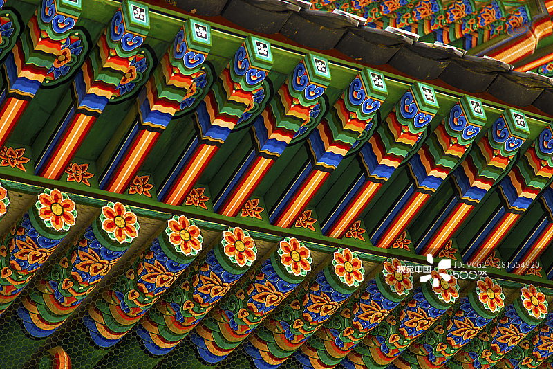 皇家宫殿横梁图片素材