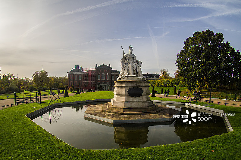 肯辛顿花园图片素材