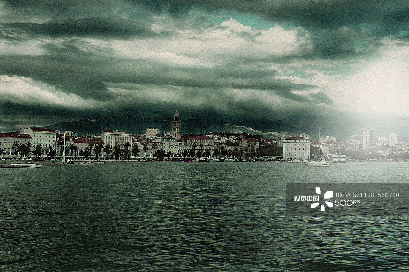 克罗地亚斯普利特图片素材