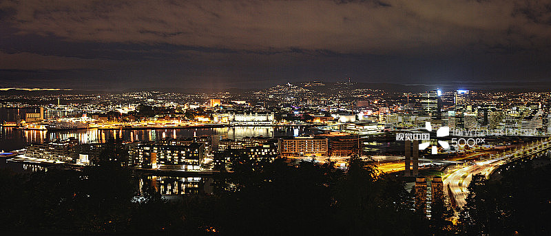 奥斯陆城市风光图片素材