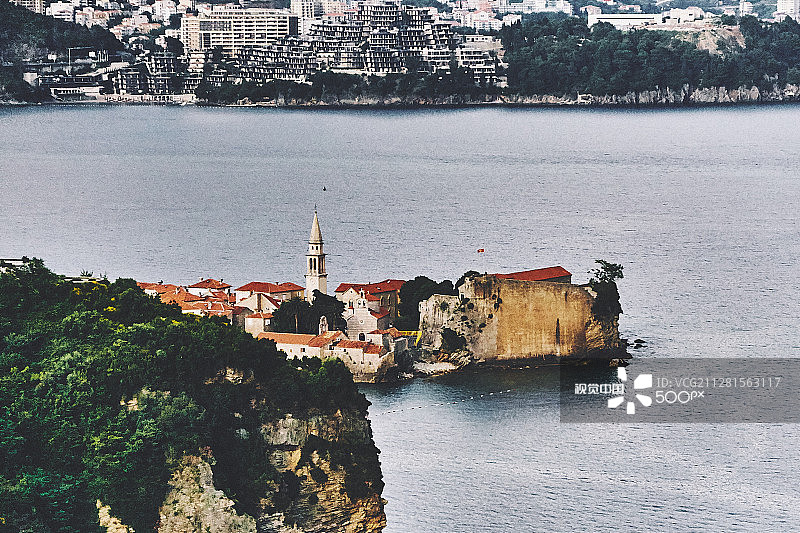 布德瓦：新与旧图片素材