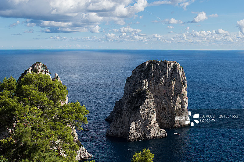 卡普里岛海景4图片素材