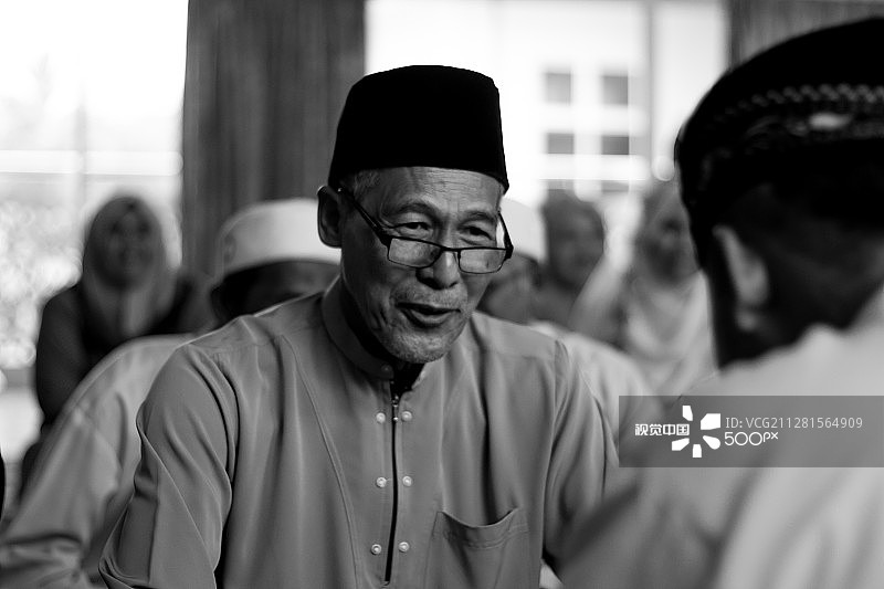 穆斯林布道者图片素材
