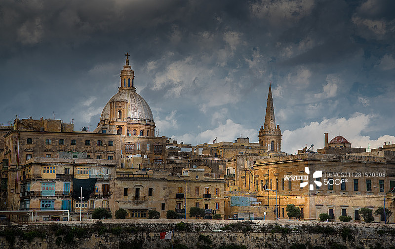 马耳他，瓦莱塔图片素材