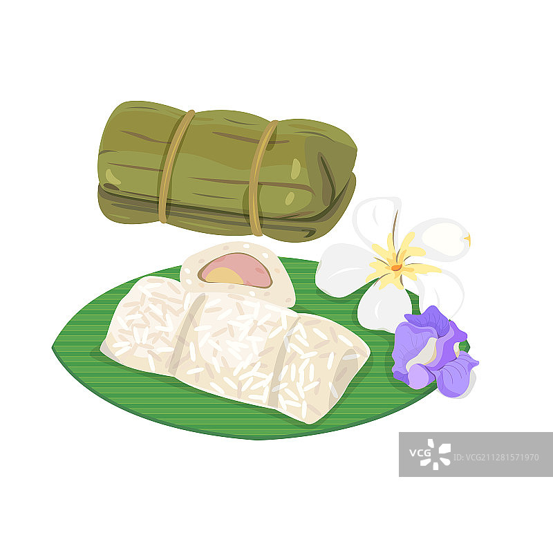 椰子饭图片素材