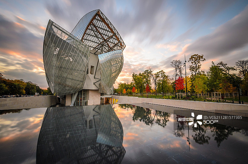 路易威登基金会I图片素材