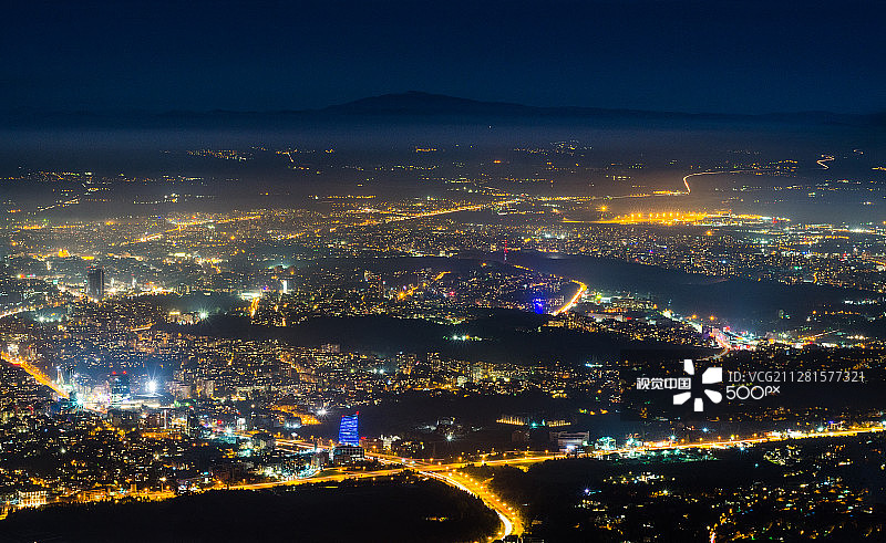 保加利亚首都索非亚城市风光图片素材