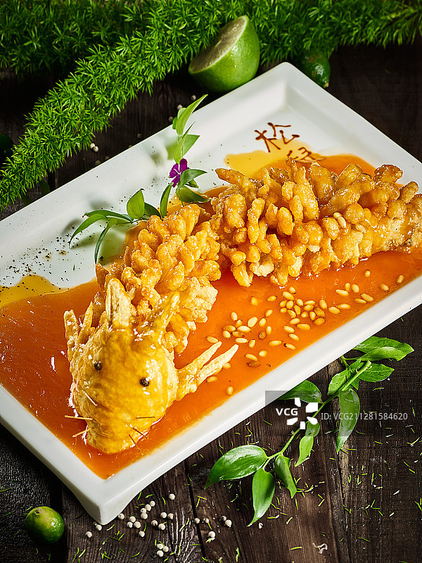 中餐创新菜图片素材