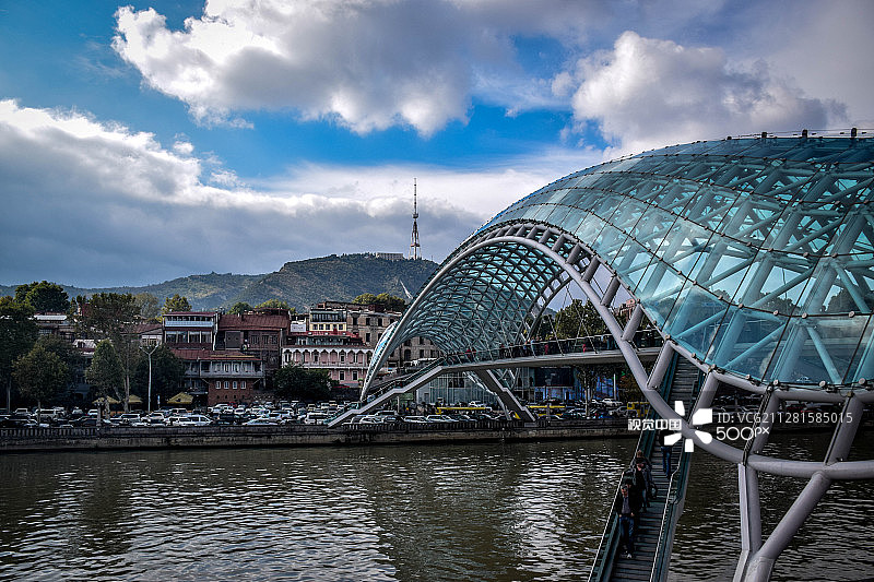 第比利斯和平桥图片素材