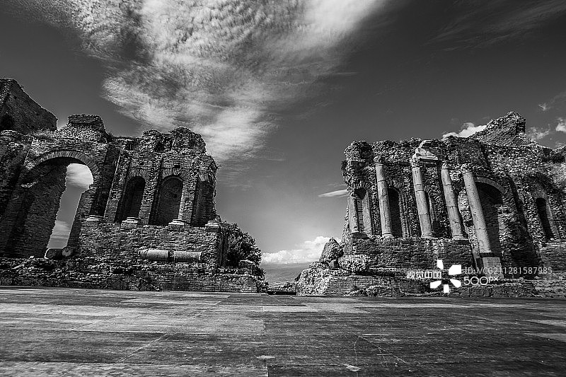 陶尔米纳剧院图片素材