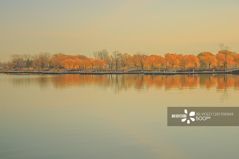 码头明信片图片素材