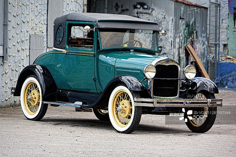 经典福特A型车图片素材