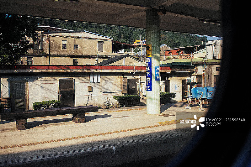 火车：台北平溪线图片素材