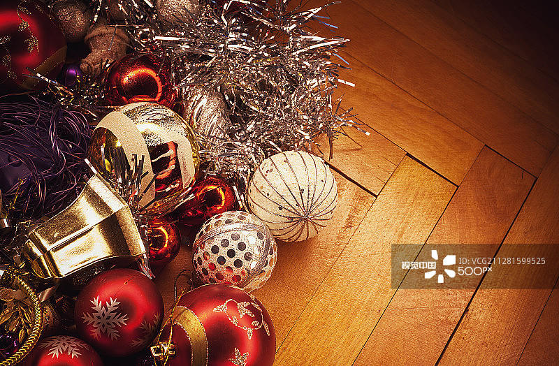 圣诞树装饰图片素材