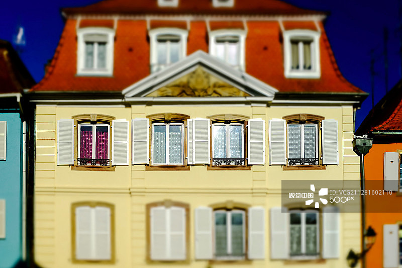 塞莱斯塔老城街景图片素材