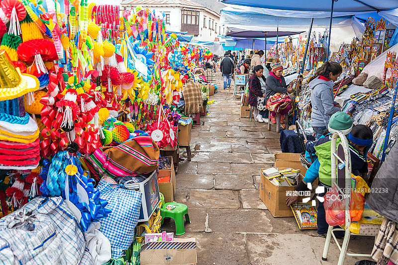 玻利维亚科帕卡巴纳集市图片素材