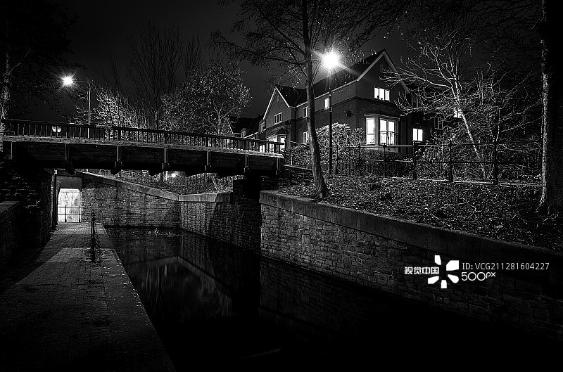 大西洋码头运河图片素材