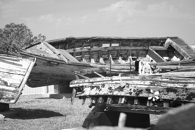 难民船图片素材