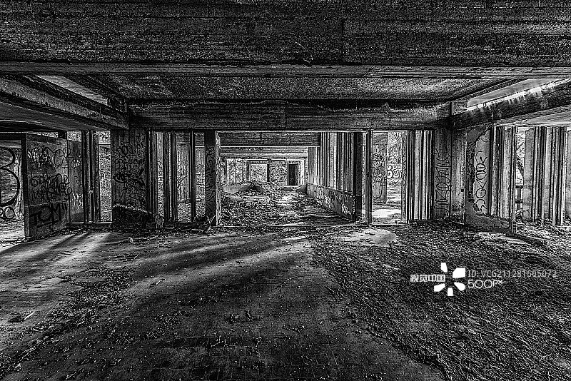 废弃的混凝土图片素材