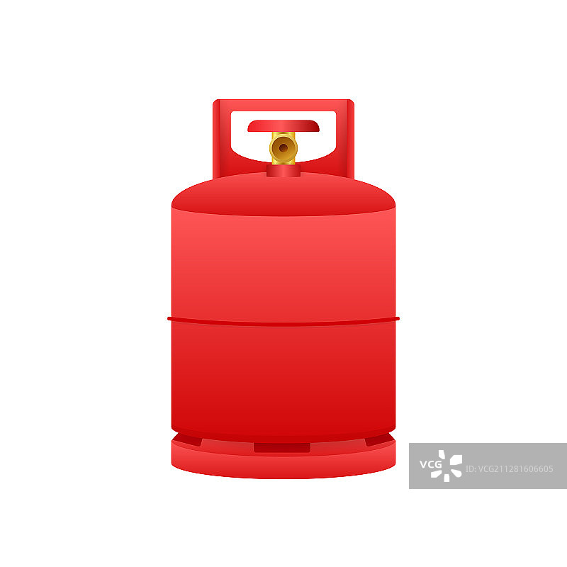 液化石油气丙烷气瓶图标图片素材