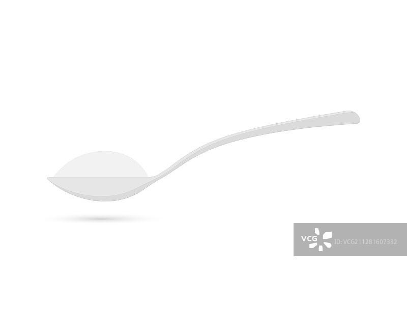 用勺子倾倒糖进行烘焙和烹饪图片素材