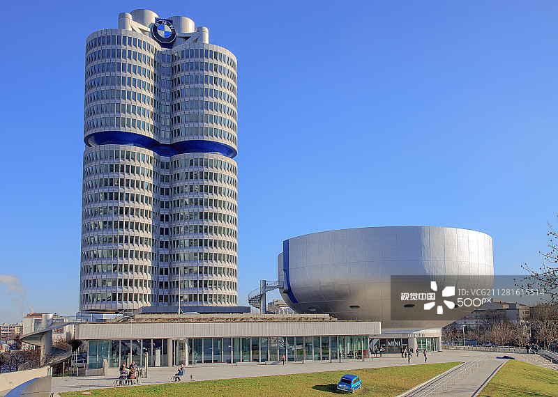 宝马博物馆及总部图片素材