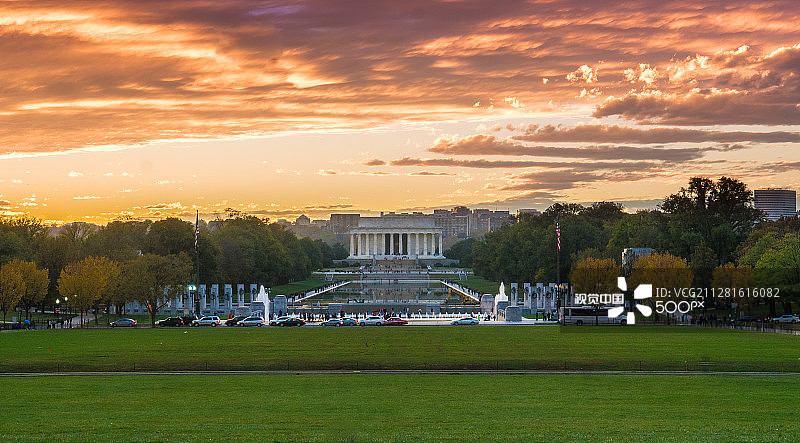 美国华盛顿特区杰斐逊纪念堂图片素材