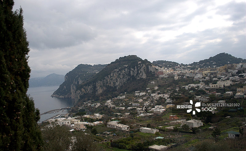 冬季卡普里岛之旅图片素材