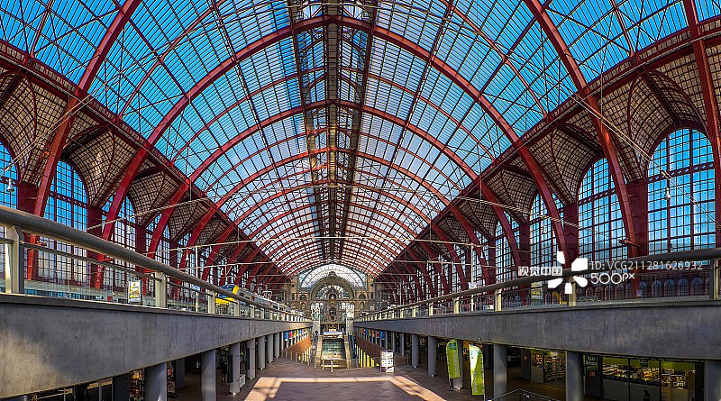 安特卫普中央车站图片素材