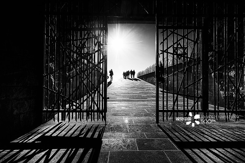 达豪集中营犹太人纪念馆图片素材